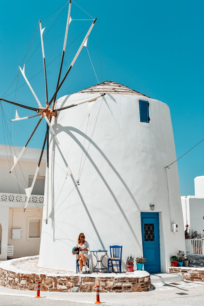 Wind mill in Paros